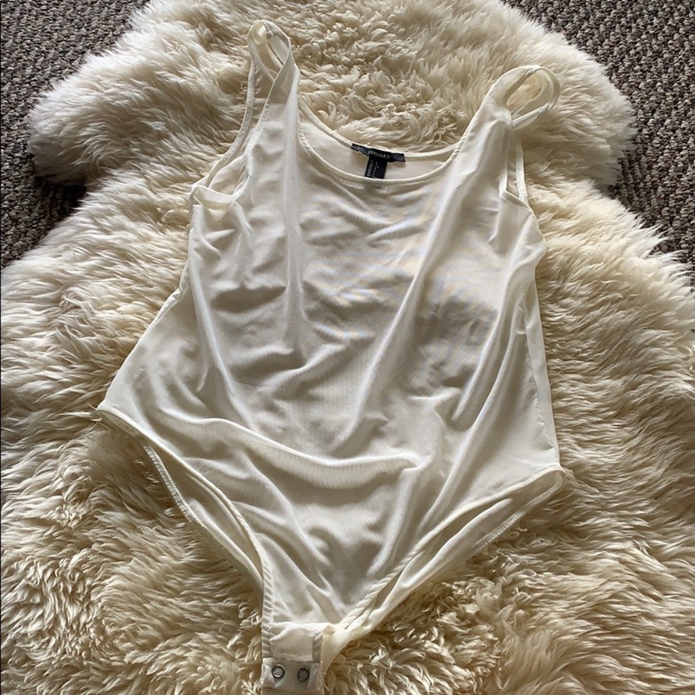 COPY - NWOT Sheer Tank Bodysuit